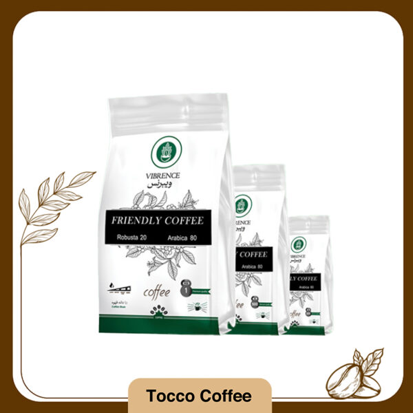 قهوه میکس 20 درصد روبوستا- 80 درصد عربیکا Friendly