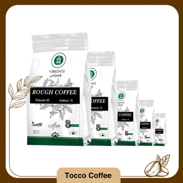 قهوه میکس 90 درصد روبوستا- 10 درصد عربیکا Rough