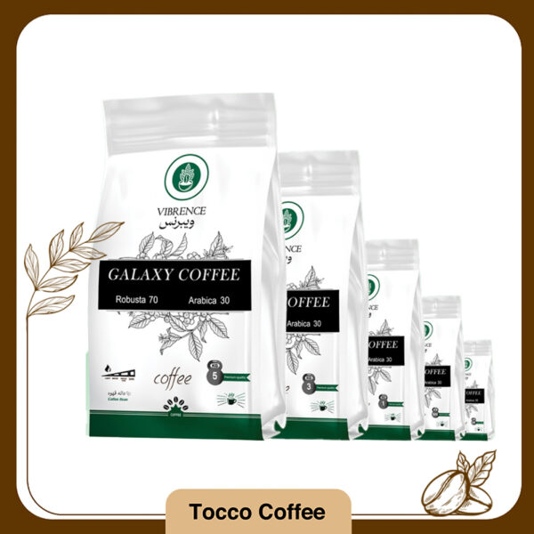 قهوه میکس 70 درصد روبوستا- 30 درصد عربیکا Galaxy