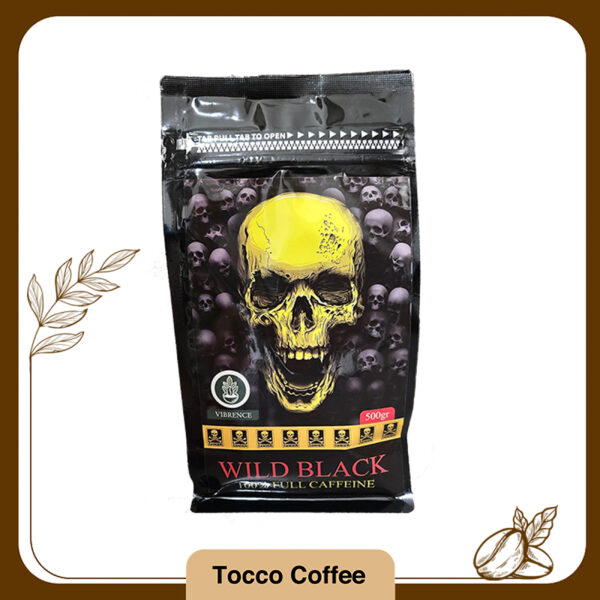 قهوه میکس 100 درصد روبوستا- فول کافئین Wild Black